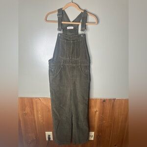 Madewell Corduroy Overalls Olive Green Women’s Medium